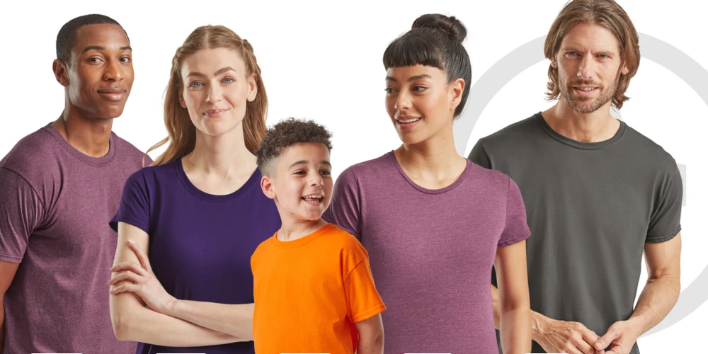 Fruit of the Loom — Profil, tryck och merch — allt under ett tak.