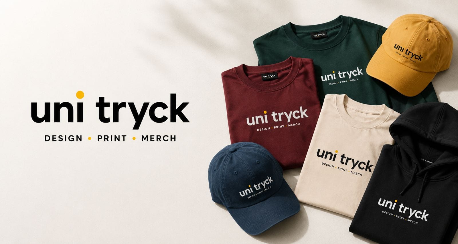 UNI TRYCK — Vi gör profilering enkelt, prisvärt och professionellt.